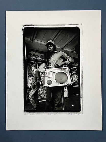 B Boy 42nd St NYC 1980