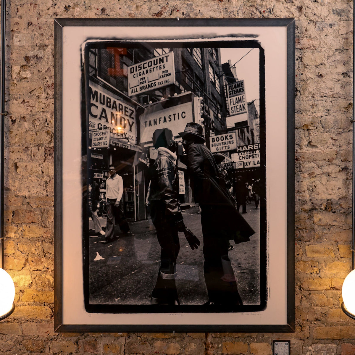 TANFASTIC. 42 nd New York 1980 — Huge Framed  Print