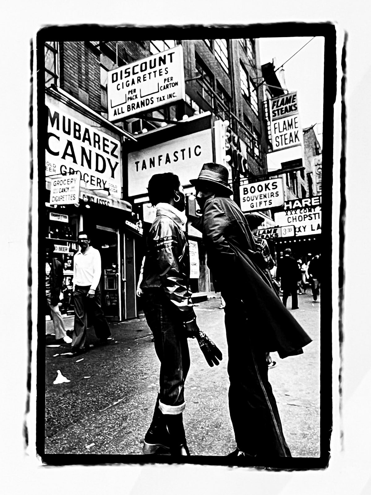 TANFASTIC. 42 nd New York 1980 — Huge Framed  Print