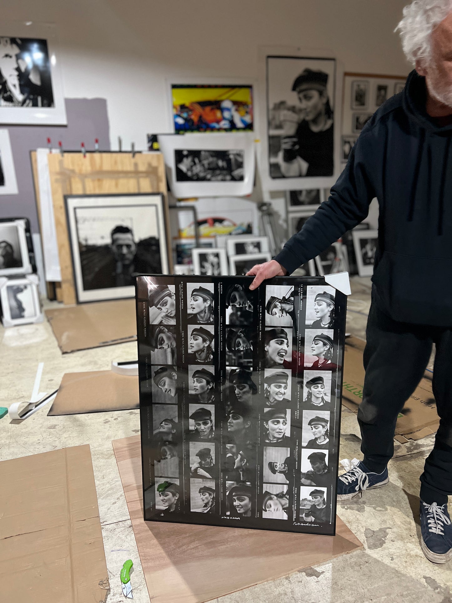 MADONNA ’83 | OVERSIZED CONTACT SHEET (ARTIST'S PROOF)