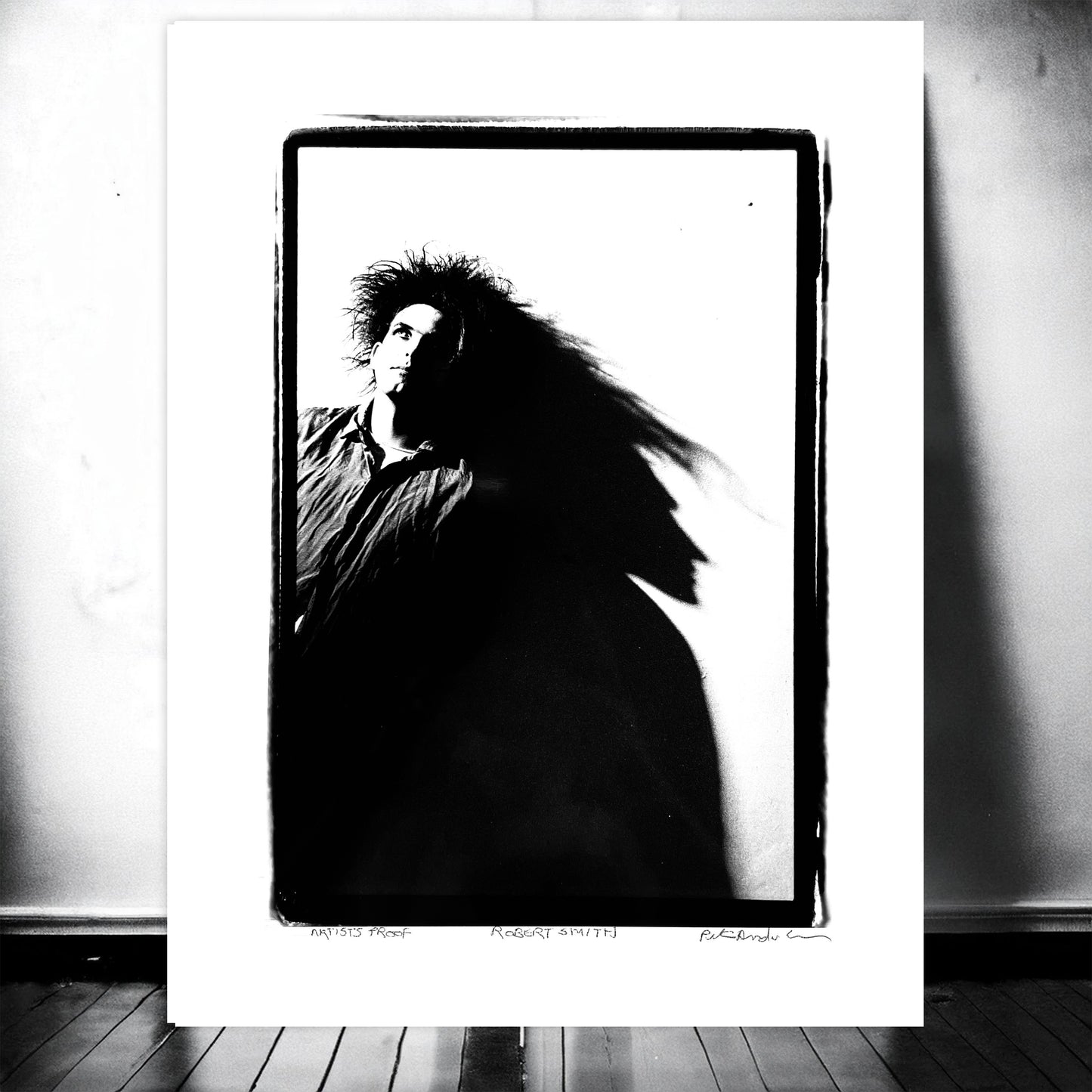 theCURE 9 1/2"X12" Silver Gelatin type Print