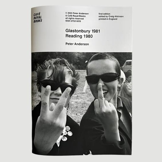 PETER ANDERSON Glastonbury 1981